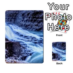 Gullfoss Waterfalls 1 Multi-purpose Cards (rectangle)  by trendistuff
