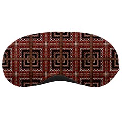 Check Ornate Pattern Sleeping Masks by dflcprints