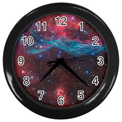 Vela Supernova Wall Clocks (black)