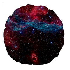 Vela Supernova Large 18  Premium Round Cushions