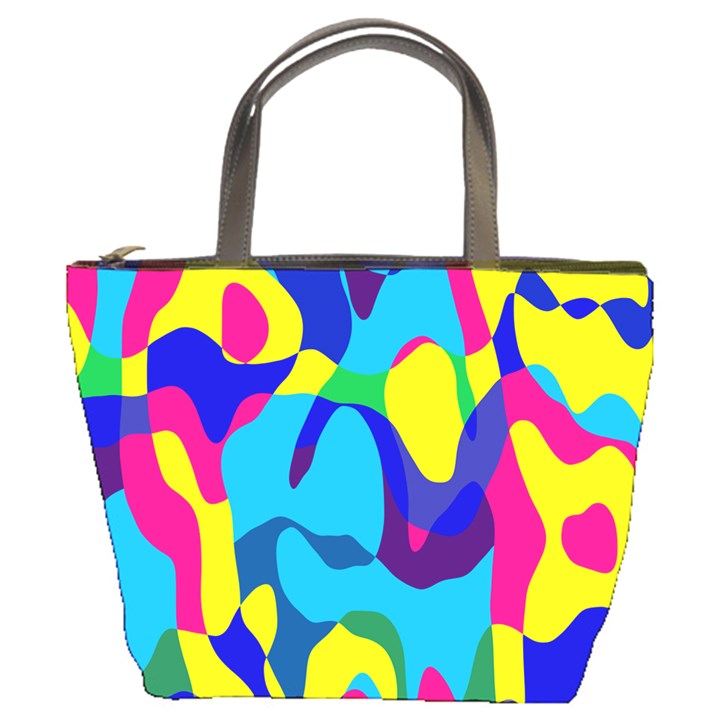 Colorful chaos 	Bucket Bag