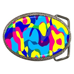 Colorful Chaos			belt Buckle