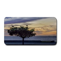 Sunset Scene At Boardwalk In Montevideo Uruguay Medium Bar Mats by dflcprints