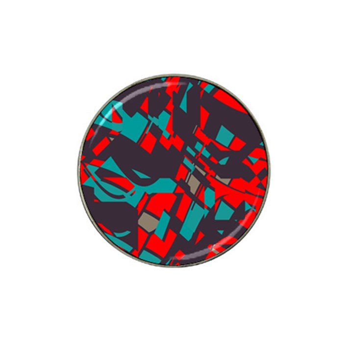 Red blue pieces			Hat Clip Ball Marker