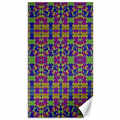 Ethnic Modern Geometric Pattern Canvas 40  X 72   by dflcprints