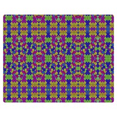 Ethnic Modern Geometric Pattern Double Sided Flano Blanket (medium)  by dflcprints