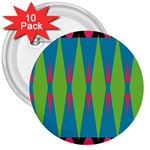 Connected rhombus			3  Button (10 pack) Front