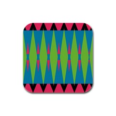 Connected rhombus			Rubber Square Coaster (4 pack