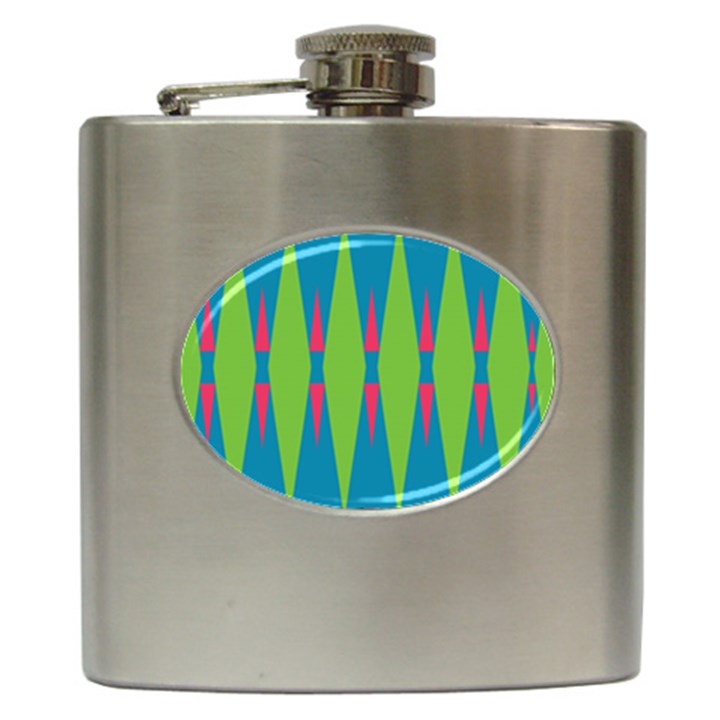 Connected rhombus			Hip Flask (6 oz)