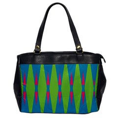 Connected rhombus			Oversize Office Handbag