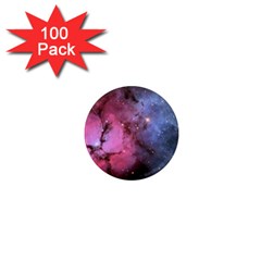 Trifid Nebula 1  Mini Magnets (100 Pack)  by trendistuff