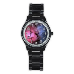 Trifid Nebula Stainless Steel Round Watches by trendistuff