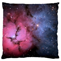 Trifid Nebula Large Flano Cushion Cases (two Sides)  by trendistuff