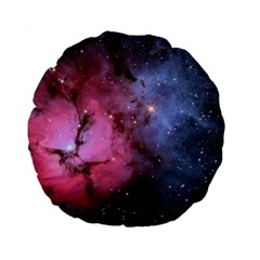 Trifid Nebula Standard 15  Premium Flano Round Cushions