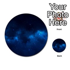 Starry Space Multi-purpose Cards (round) 
