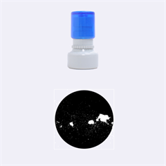 Starry Space Rubber Round Stamps (small)