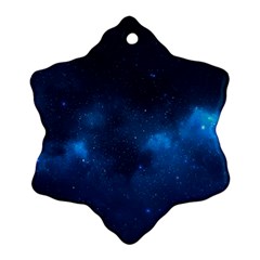 Starry Space Snowflake Ornament (2-side)