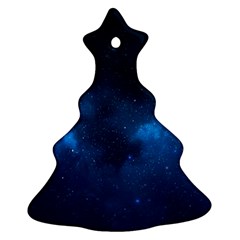 Starry Space Christmas Tree Ornament (2 Sides)