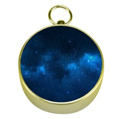 Starry Space Gold Compasses