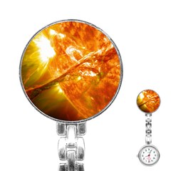 Solar Flare 2 Stainless Steel Nurses Watches