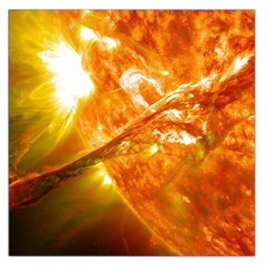 Solar Flare 2 Large Satin Scarf (square)