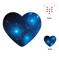 Pleiades Playing Cards (heart)  by trendistuff