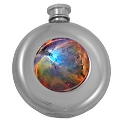 Orion Nebula Round Hip Flask (5 Oz) by trendistuff