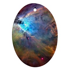 Orion Nebula Oval Ornament (two Sides) by trendistuff