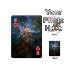 MYSTIC MOUNTAIN Playing Cards 54 (Mini)  Front - Heart9