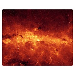 Milky Way Clouds Double Sided Flano Blanket (medium)  by trendistuff