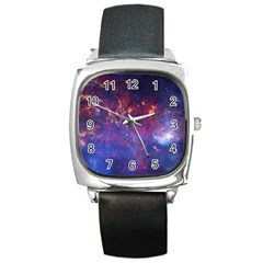 Milky Way Center Square Metal Watches by trendistuff