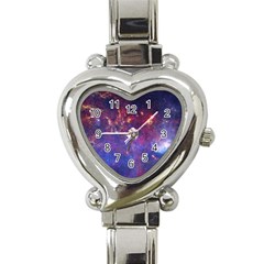 Milky Way Center Heart Italian Charm Watch by trendistuff