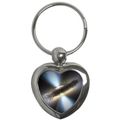 Hidden Black Hole Key Chains (heart)  by trendistuff