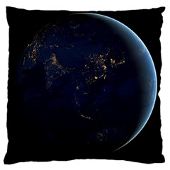 Global Night Large Cushion Cases (one Side)  by trendistuff