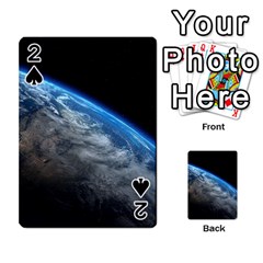 Earth Orbit Playing Cards 54 Designs  by trendistuff