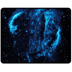 Cygnus Loop Double Sided Fleece Blanket (medium)  by trendistuff