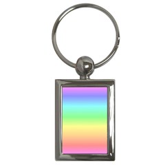 Rainbow Colors Key Chains (rectangle)  by LovelyDesigns4U