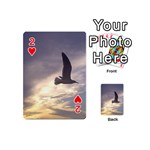 Fly Seagull Playing Cards 54 (Mini)  Front - Heart2