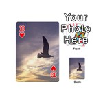 Fly Seagull Playing Cards 54 (Mini)  Front - Heart10