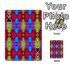 Colorful Painting Goa Pattern Playing Cards 54 Designs 