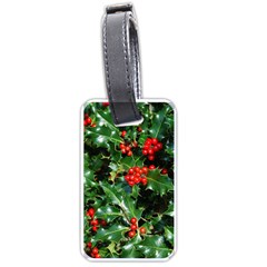 Holly 2 Luggage Tags (one Side) 