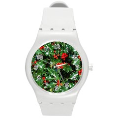 Holly 2 Round Plastic Sport Watch (m) by trendistuff