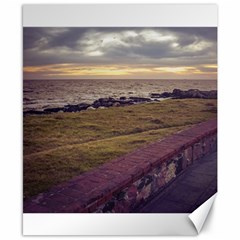Playa Verde Coast In Montevideo Uruguay Canvas 8  X 10  by dflcprints