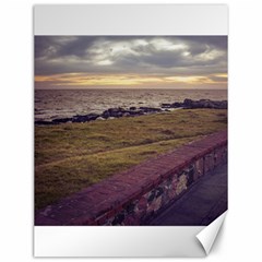 Playa Verde Coast In Montevideo Uruguay Canvas 12  X 16   by dflcprints