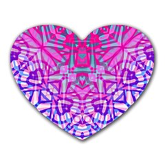 Ethnic Tribal Pattern G327 Heart Mousepads