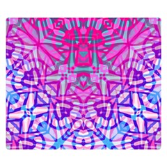 Ethnic Tribal Pattern G327 Double Sided Flano Blanket (small)  by MedusArt