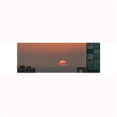 Aerial View Of Sunset At The River In Montevideo Uruguay Large Bar Mats by dflcprints
