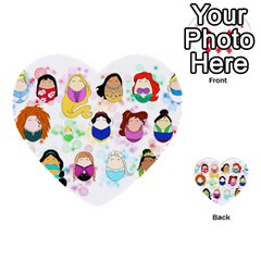 Disney Ladies Multi-purpose Cards (heart)  by lauraslovelies