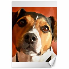 Jack Russell Terrier Canvas 24  X 36 