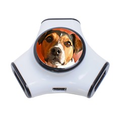 Jack Russell Terrier 3-port Usb Hub by Rowdyjrt